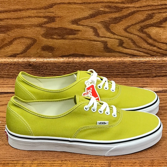 vans authentic cress green